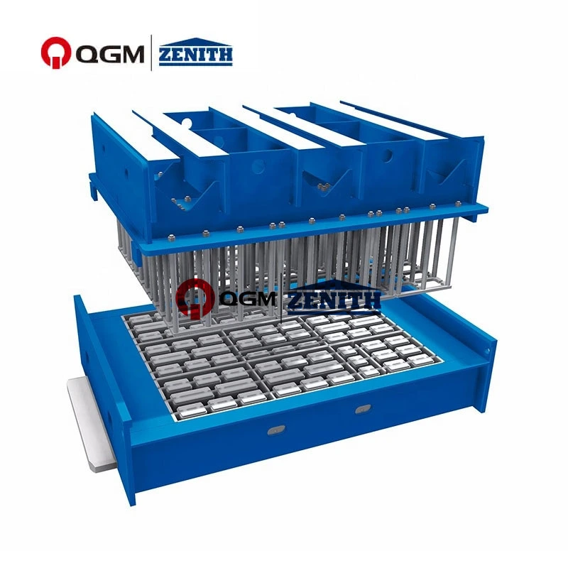 중공 건설 블록 기계